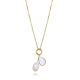 COLLAR VICEROY ACERO IP DORADO MADRE PERLA SRA FSHN                                                 