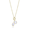 COLLAR VICEROY ACERO IP DORADO MADRE PERLA SRA FSHN                                                 