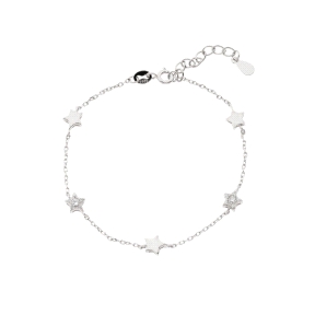 PULSERA PLATA ESTRELLAS                                                                             