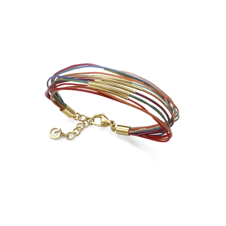 PULS ACERO IP DORADO PIEL Y CORDON SRA FSHN                                                         