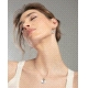 COLLAR PLATA DE LEY BAÑO RODIO Y ORO SRA JWL                                                        