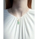 COLLAR PLATA DE LEY BAÑO ORO CRIS SRA JWLS                                                          