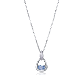 COLLAR PLATA DE LEY BAÑO RODIO CIRC SRA JWLS                                                        