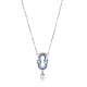 COLLAR PLATA DE LEY BAÑO RODIO CIRC SRA JWLS                                                        