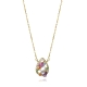 COLLAR PLATA DE LEY BAÑO ORO CIRC SRA JEWELS                                                        
