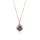 COLLAR PLATA DE LEY BAÑO ORO CRIST SRA JWLS                                                         