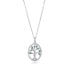 COLLAR PLATA DE LEY BAÑO RODIO CIRC SRA JWLS                                                        