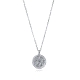 COLLAR PLATA DE LEY BAÑO RODIO CIRC SRA JWLS                                                        