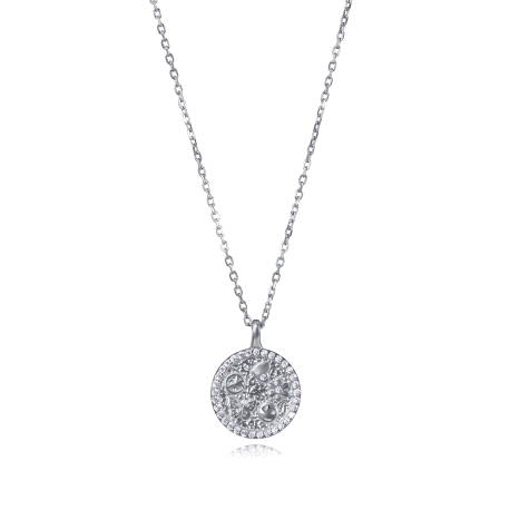 COLLAR PLATA DE LEY BAÑO RODIO CIRC SRA JWLS                                                        