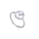 ANILLO PLATA DE LEY BAÑO RODIO CIRC SRA JWLS                                                        