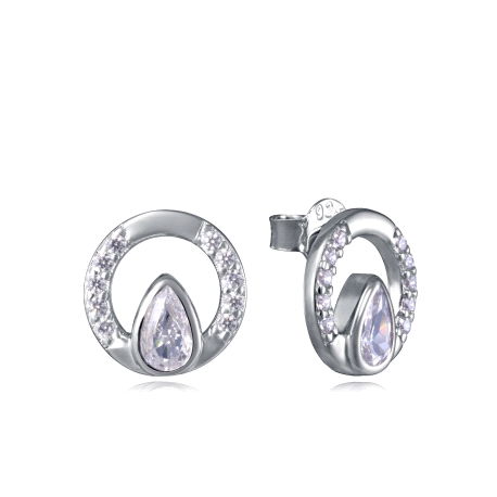 PEND PLATA DE LEY BAÑO RODIO CIRC SRA JEWELS                                                        