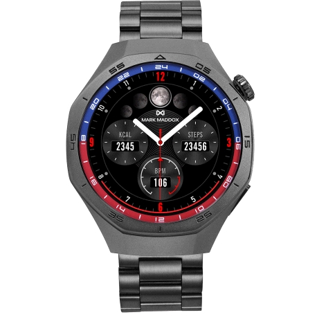 RELOJ SMART METAL NEGRO BRAZALETE SR MM                                                             
