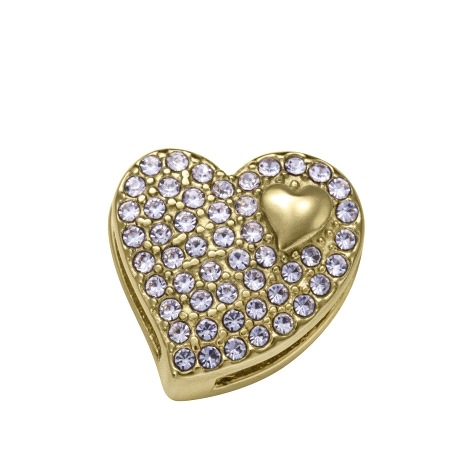 MOTIVO ACERO IP DORADO CIRC CORAZON SRA FN                                                          