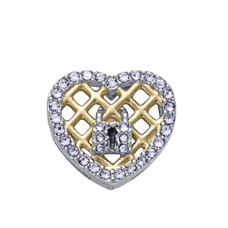 MOTIVO ACERO E IP DORADO CIRC CORAZON SRA FN                                                        