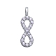 COLGANTE ACERO CIRC INFINITO SRA FASHION                                                            