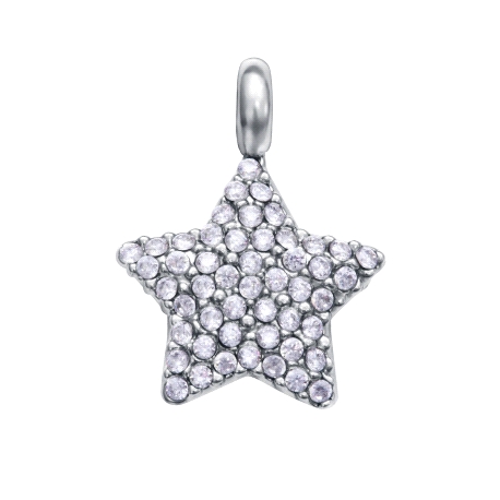 COLGANTE ACERO CIRC ESTRELLA SRA FASHION                                                            