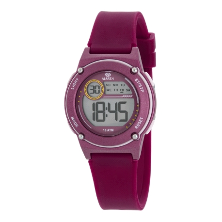 Reloj Marea Berenjena digital                                                                       