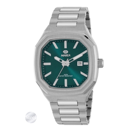 Reloj Marea Legen Verde Acero                                                                       