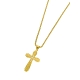 Collar Marea Cruz Dorada                                                                            