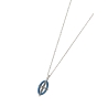Collar Hombre Marea Cruz detalle Azul                                                               