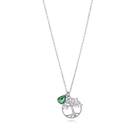COLLAR ACERO ARBOL CIRC SRA FASHION                                                                 