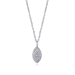 COLLAR ACERO CIRCONITAS SRA FASHION                                                                 