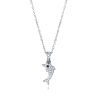 COLLAR ACERO DELFIN CIRCONITAS SRA FASHION                                                          
