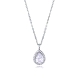 COLLAR ACERO GOTA CIRCONITAS SRA FASHION                                                            