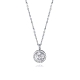 COLLAR ACERO REDONDO CIRCONITAS SRA FASHION                                                         