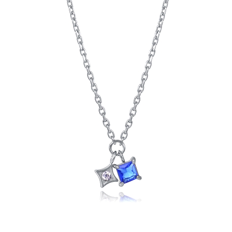 COLLAR ACERO CIRCONITAS SRA FASHION                                                                 