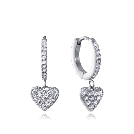 PEND ACERO CORAZON CIRCONITAS SRA FASHION                                                           