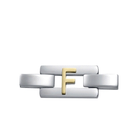 MOTIVO LETRA F ACERO E IP DORADO  SR FASHION                                                        