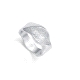 ANILLO VICEROY ACERO CHAPADO PLATA SRA FASHION                                                      