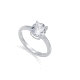 ANILLO VICEROY ACERO CHAPADO PLATA PIED NAT SRA FSN                                                 